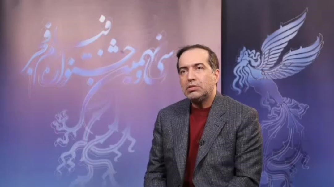 حسین_انتظامی رئیس سازمان سینمایی در گفت‌وگو با تصویر_فجر
