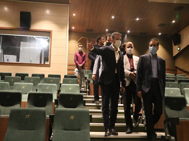 بازدید رییس سازمان سینمایی از پردیس سینمایی صبامال