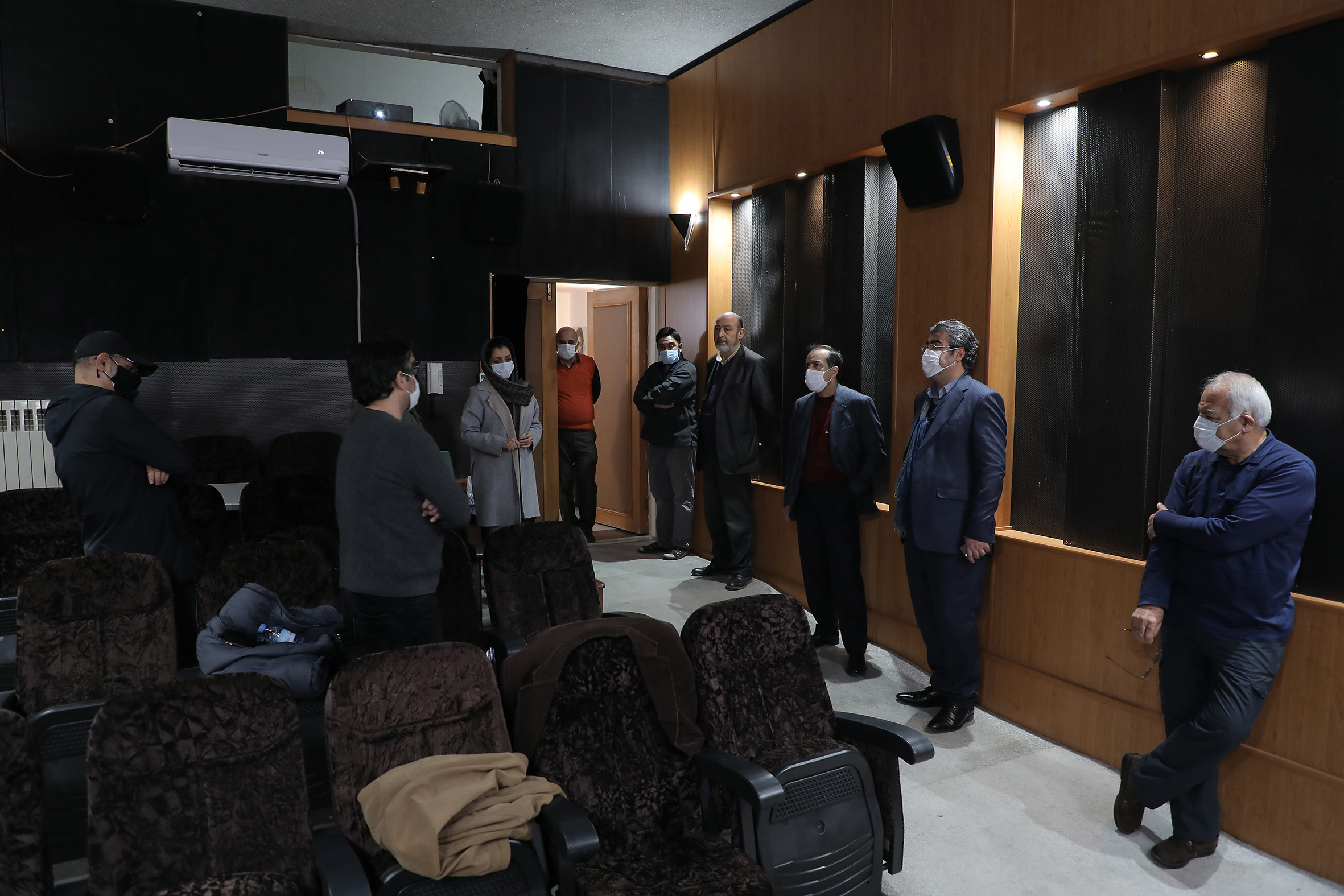 بازدید رئیس سازمان سینمایی از دبیرخانه و ستاد برگزاری جشنواره فجر39