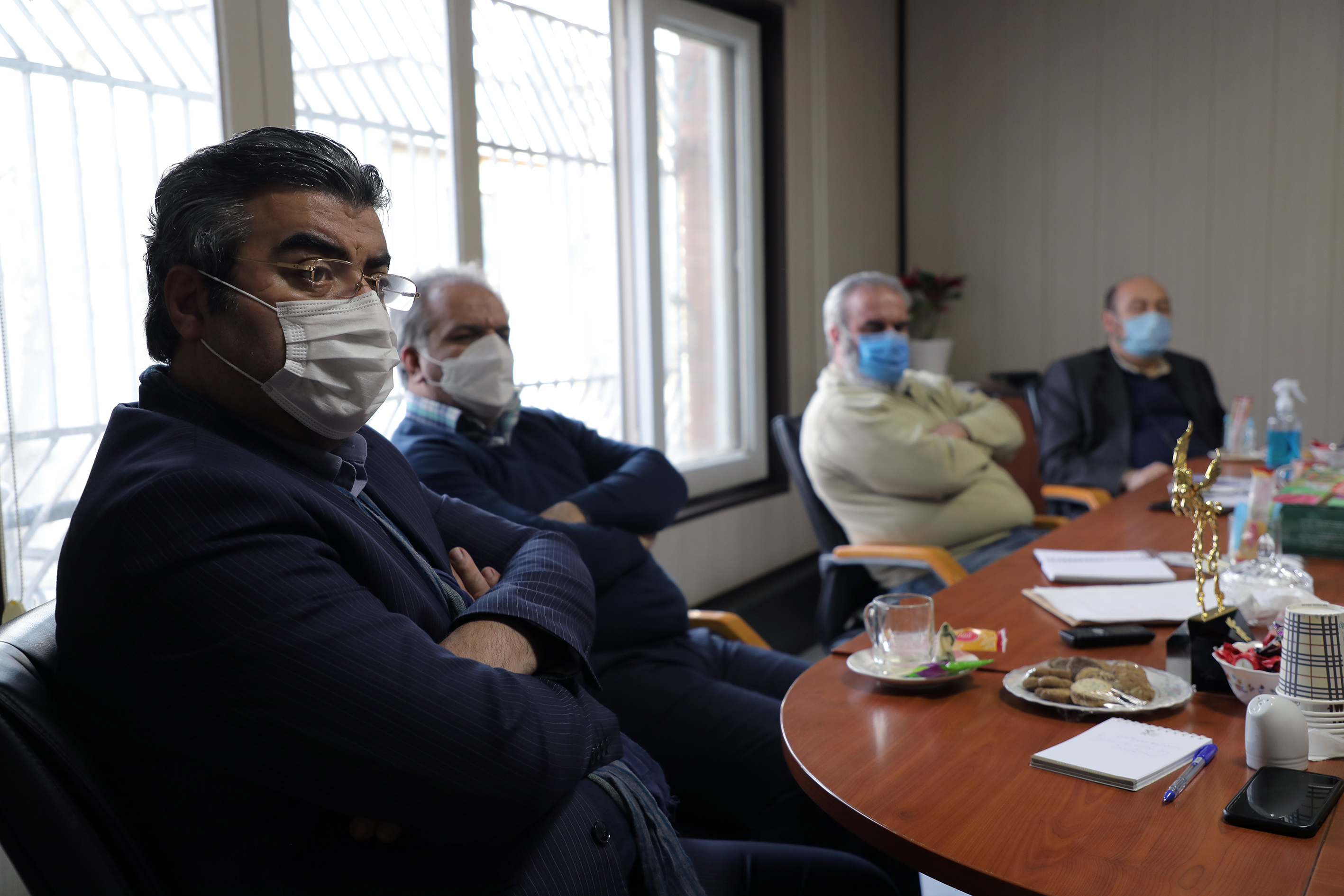 بازدید رئیس سازمان سینمایی از دبیرخانه و ستاد برگزاری جشنواره فجر39