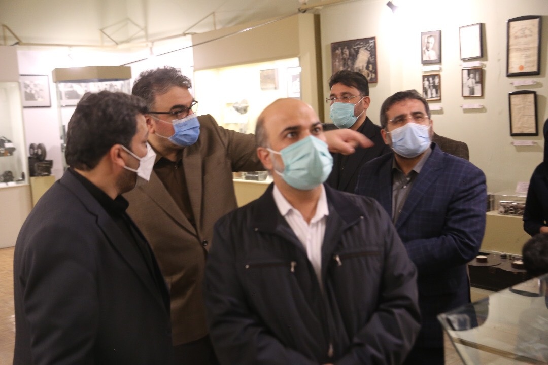 بازدید وزیر فرهنگ و ارشاد اسلامی و رییس سازمان سینمایی از موزه سینما و فیلمخانه ملی ایران
