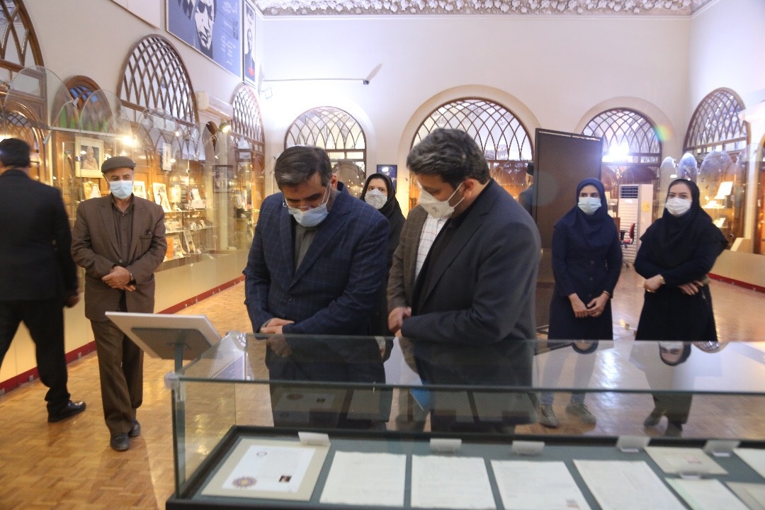 بازدید وزیر فرهنگ و ارشاد اسلامی و رییس سازمان سینمایی از موزه سینما و فیلمخانه ملی ایران