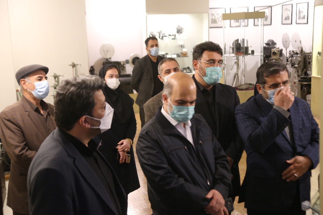بازدید وزیر فرهنگ و ارشاد اسلامی و رییس سازمان سینمایی از موزه سینما و فیلمخانه ملی ایران