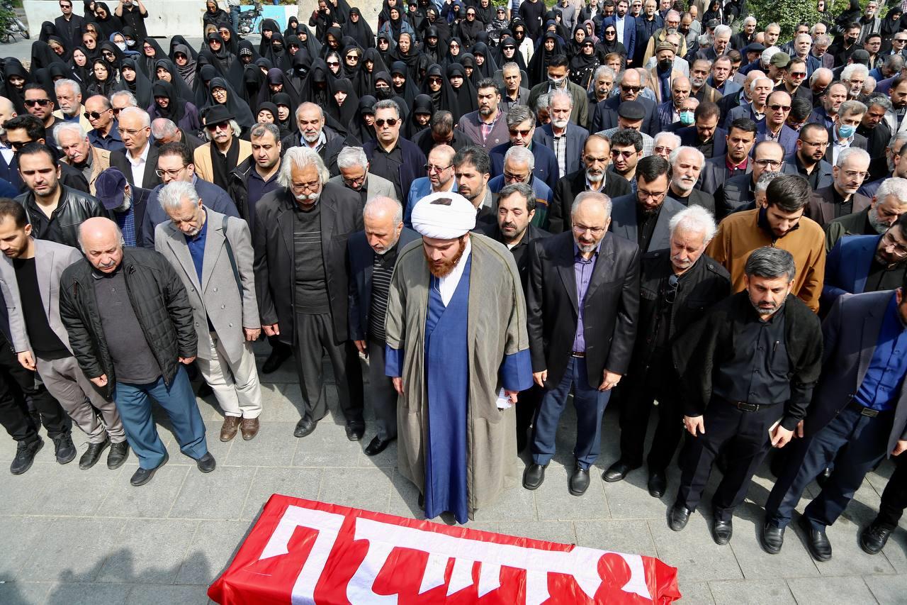 مراسم تشییع زنده یاد مسعودشاهی