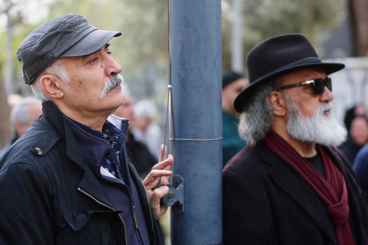 مراسم تشییع زنده یاد مسعودشاهی