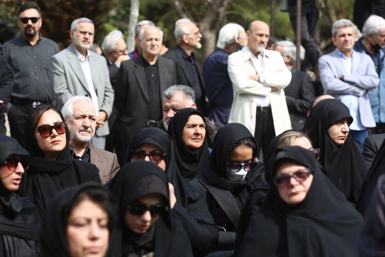 مراسم تشییع زنده یاد مسعودشاهی