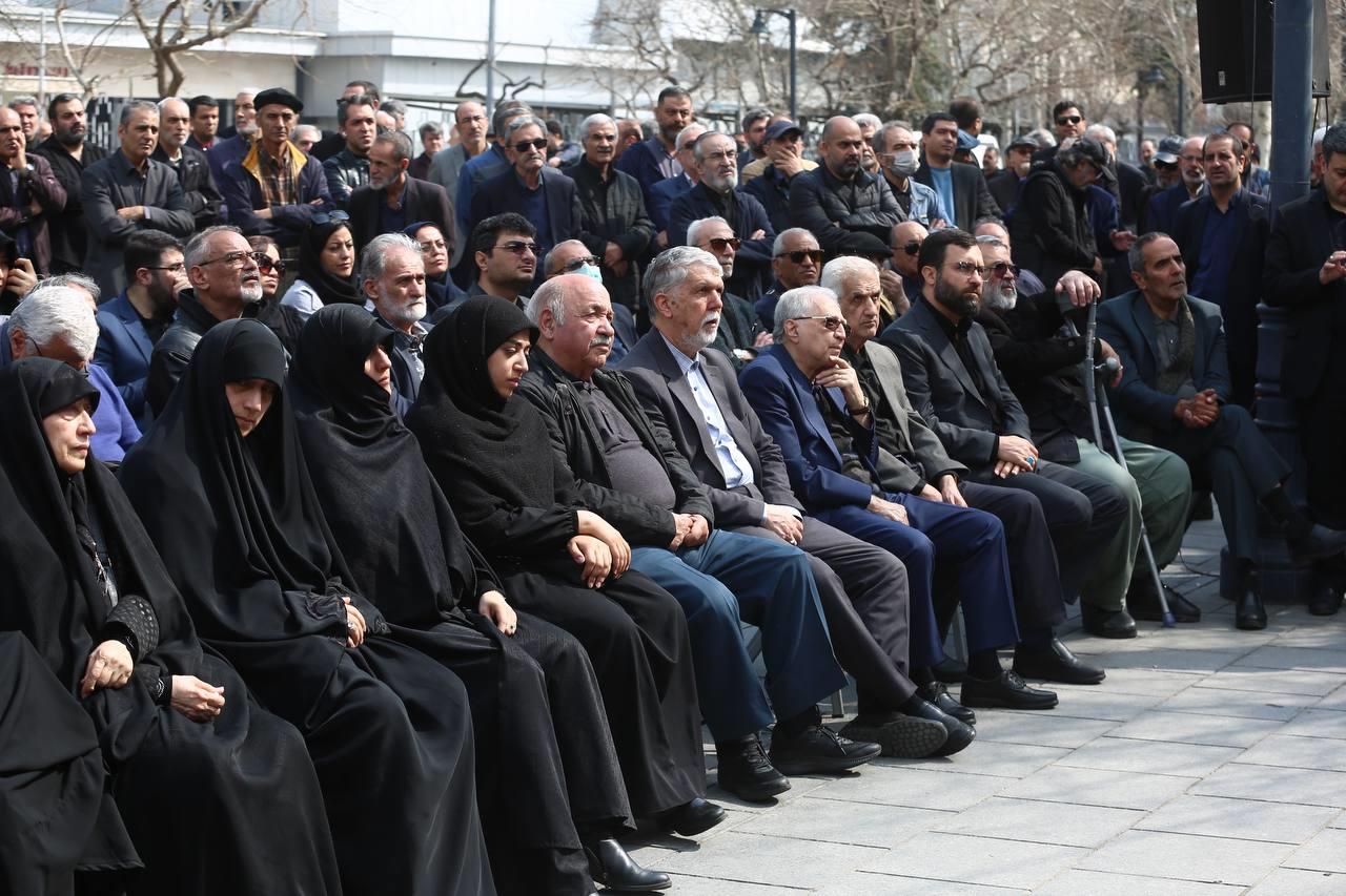 مراسم تشییع زنده یاد مسعودشاهی