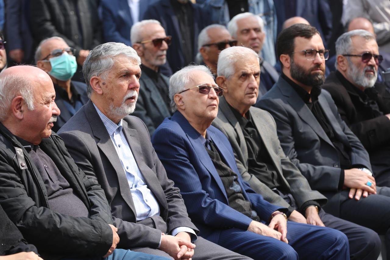 مراسم تشییع زنده یاد مسعودشاهی