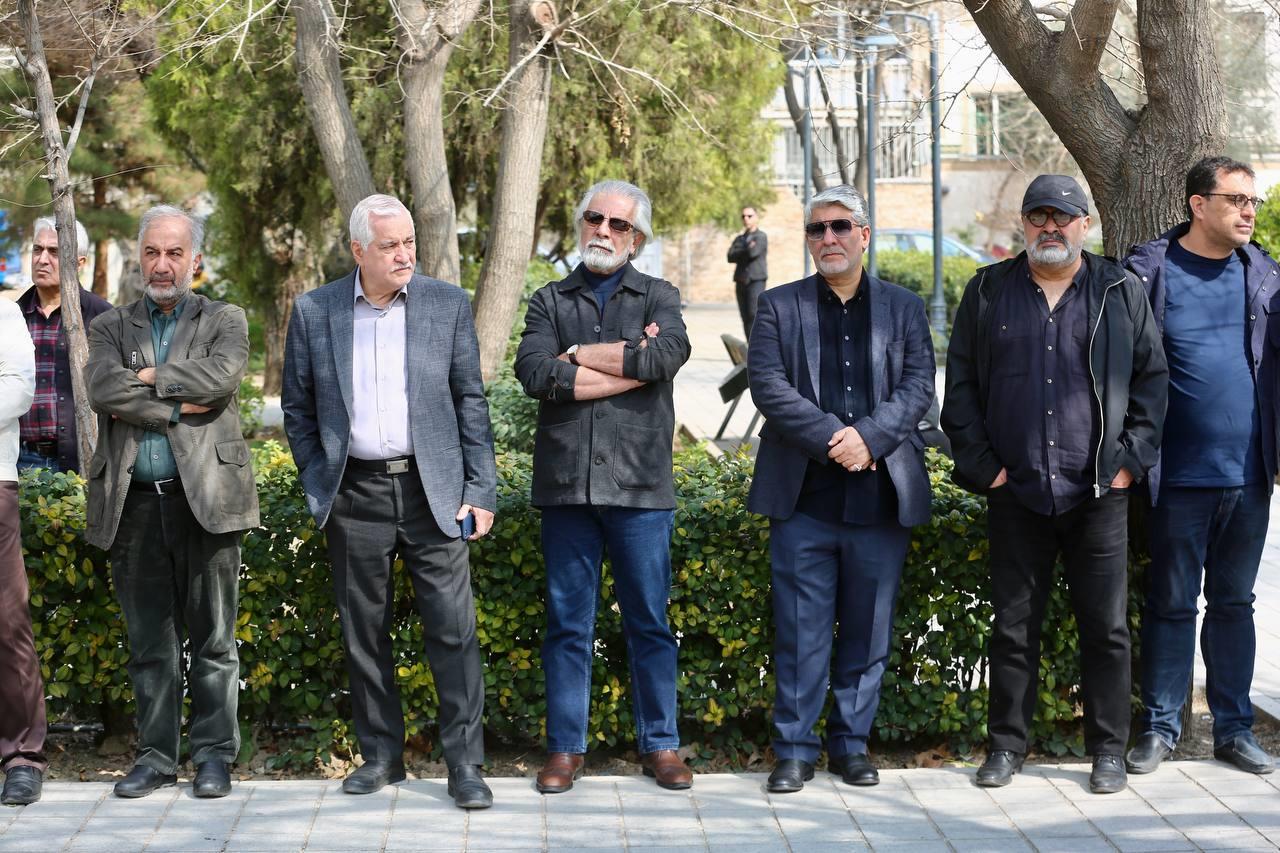 مراسم تشییع زنده یاد مسعودشاهی