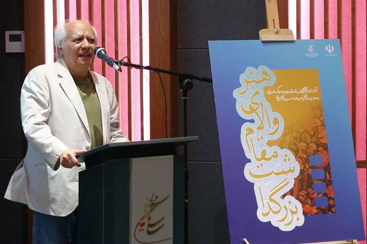 اهدای گواهینامه درجه یک هنری به سیروس الوند