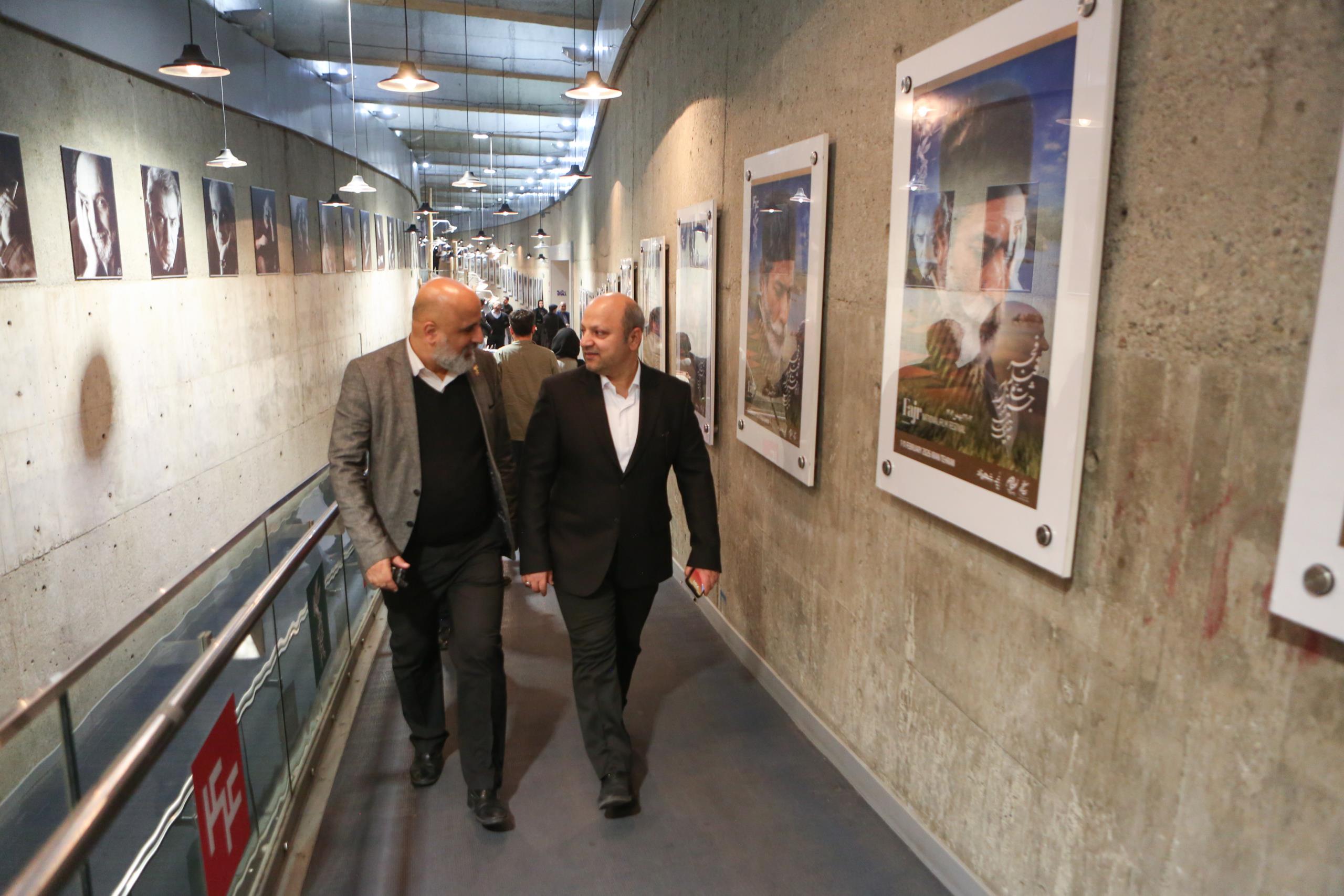 بازدید معاون امور رسانه‌ای و تبلیغات وزیر فرهنگ از خانه جشنواره محمدرضا نوروزپور