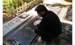 حضور رییس سازمان سینمایی در قطعه شهدا و هنرمندان بهشت زهرا (س)