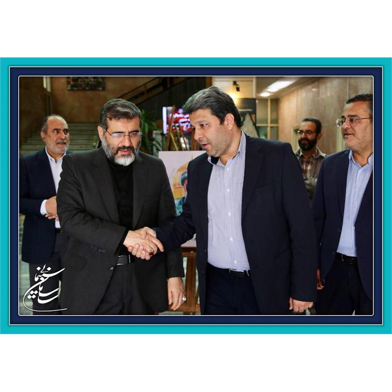 افتتاح نمایشگاه عکس«شهید خدمت»در محل سازمان سینمایی/ گزارش تصویری