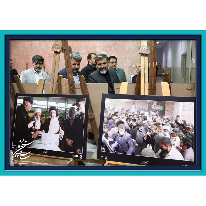 افتتاح نمایشگاه عکس«شهید خدمت»در محل سازمان سینمایی/ گزارش تصویری