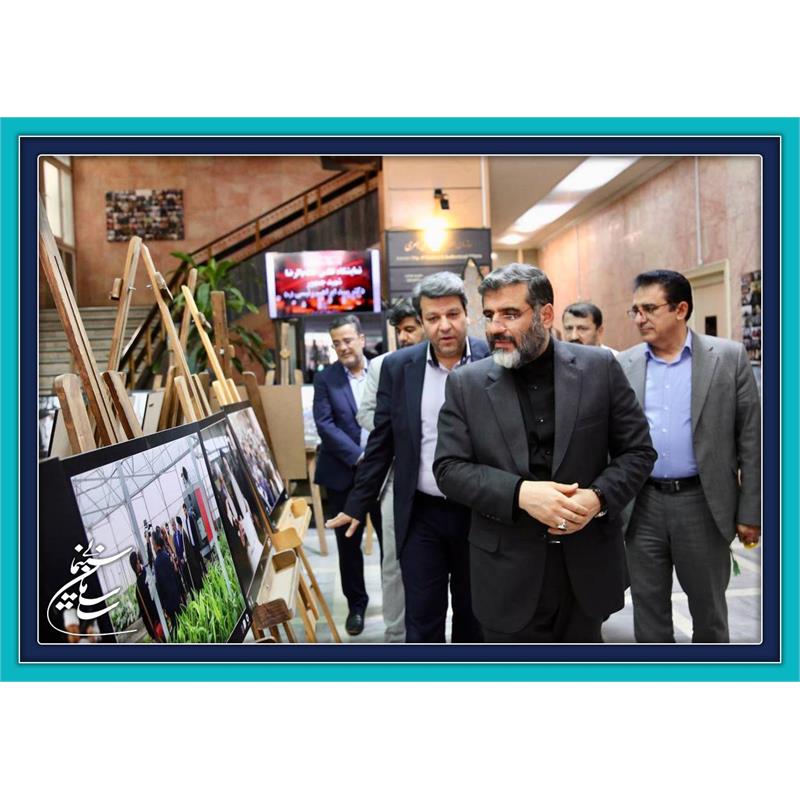 افتتاح نمایشگاه عکس«شهید خدمت»در محل سازمان سینمایی/ گزارش تصویری