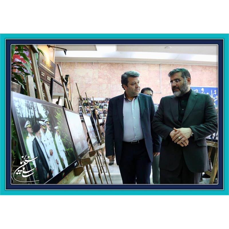 افتتاح نمایشگاه عکس«شهید خدمت»در محل سازمان سینمایی/ گزارش تصویری