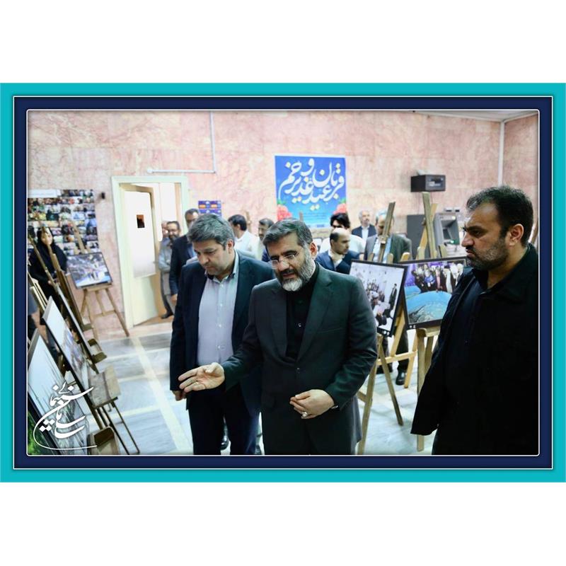 افتتاح نمایشگاه عکس«شهید خدمت»در محل سازمان سینمایی/ گزارش تصویری