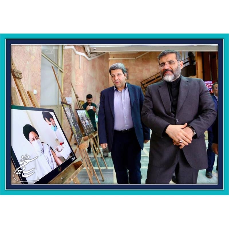 افتتاح نمایشگاه عکس«شهید خدمت»در محل سازمان سینمایی/ گزارش تصویری