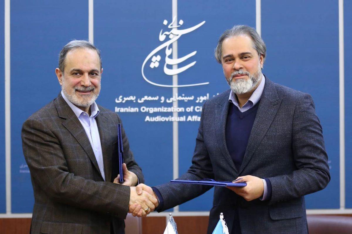امضای تفاهم‌نامه رئیس سازمان سینمایی با معاون وزیر کشور / سازمان امور اجتماعی از فیلم‌های جشنواره فجر حمایت می‌کند