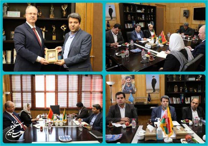 Belarusian Ambassador and Iran's Cinema Org. Director Discuss Enhancing Cinematic Collaboration