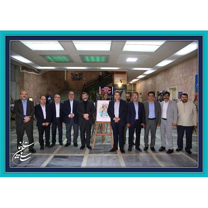 افتتاح نمایشگاه عکس«شهید خدمت»در محل سازمان سینمایی/ گزارش تصویری