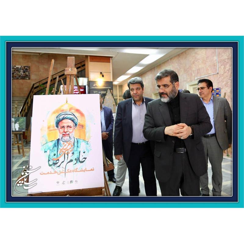 افتتاح نمایشگاه عکس«شهید خدمت»در محل سازمان سینمایی/ گزارش تصویری